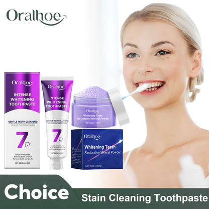 7 - Day Teeth Bleaching Toothpaste - Bare Radiance Skin and Beauty