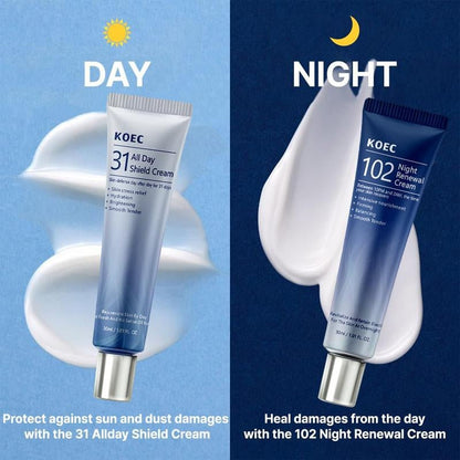 All - Day & Night 2 - Pack Cream for Face - Bare Radiance Skin and Beauty