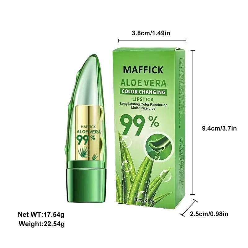 Aloe Vera Color - Changing Lipstick - Bare Radiance Skin and Beauty