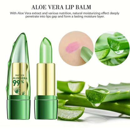 Aloe Vera Color - Changing Lipstick - Bare Radiance Skin and Beauty
