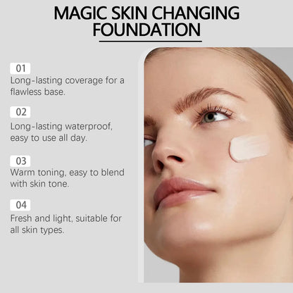 Color Changing Foundation - Bare Radiance Skin and Beauty