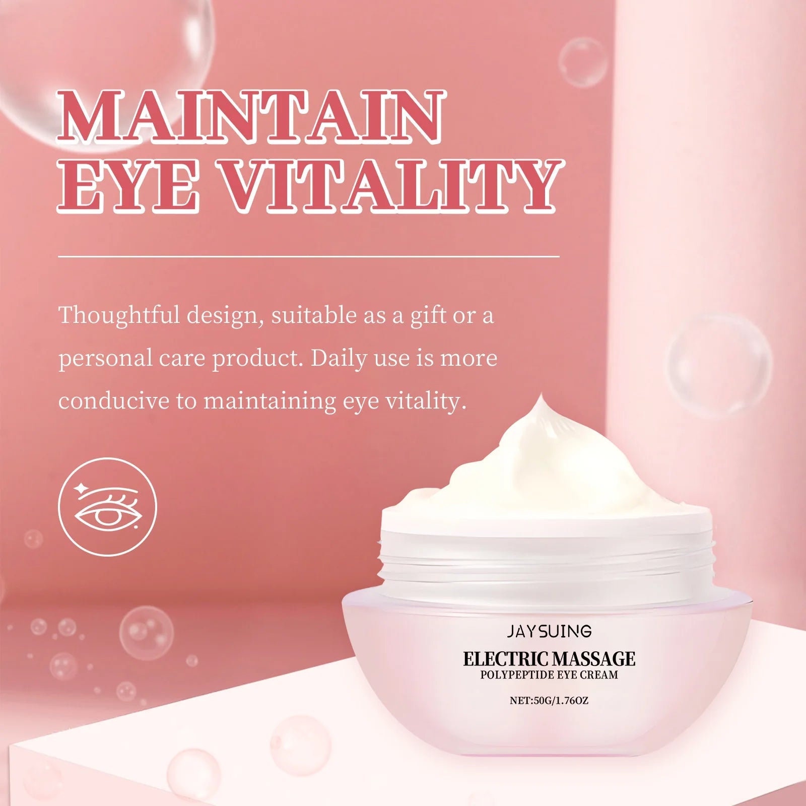 Electric Massage Eye Cream - Bare Radiance Skin and Beauty