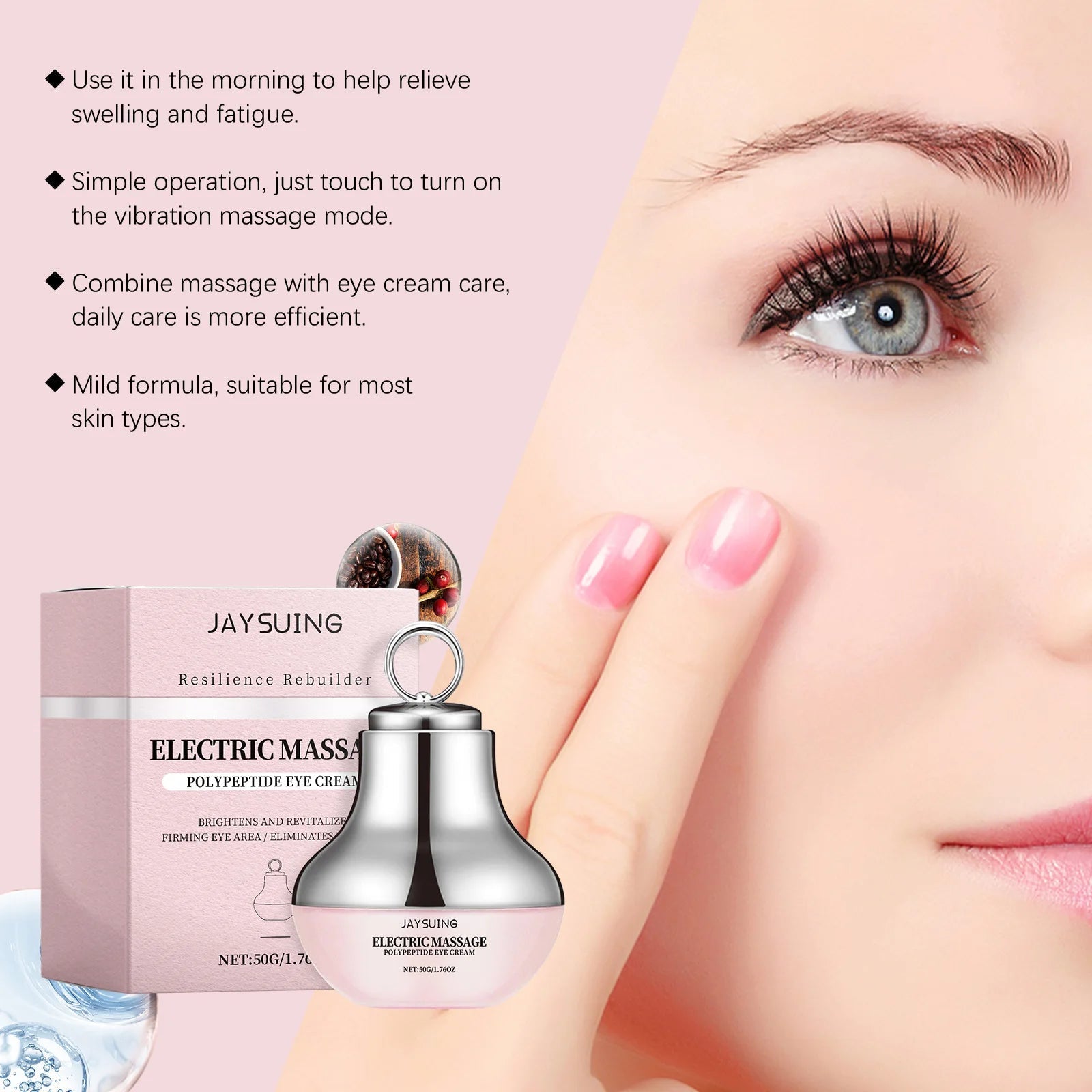 Electric Massage Eye Cream - Bare Radiance Skin and Beauty