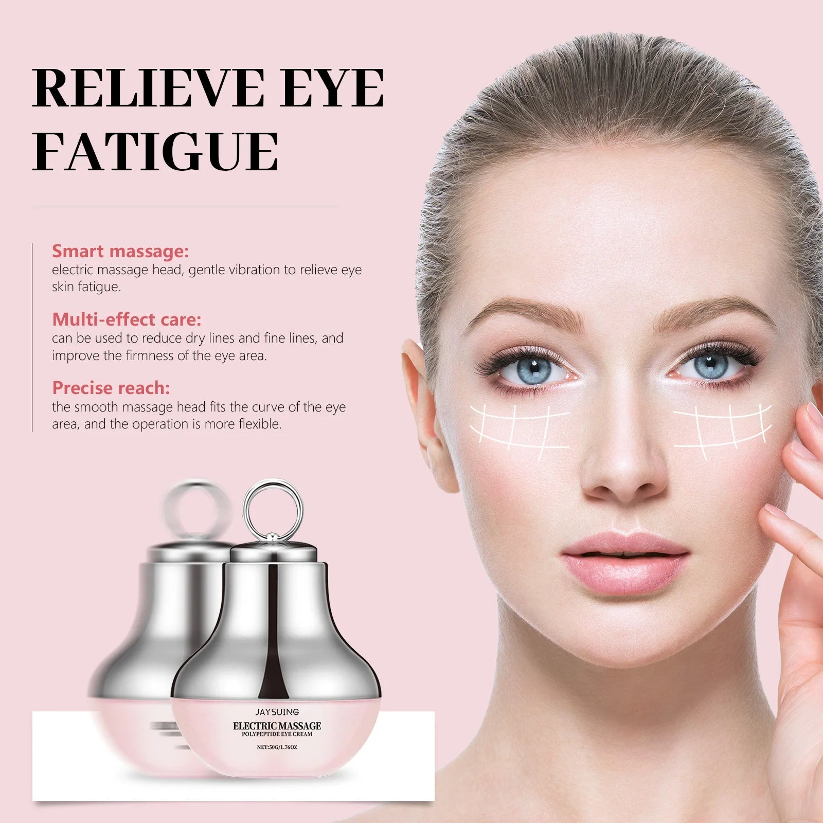 Electric Massage Eye Cream - Bare Radiance Skin and Beauty