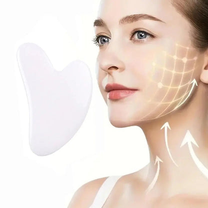 Heart Shaped Gua Sha Board - Bare Radiance Skin and Beauty