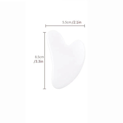 Heart Shaped Gua Sha Board - Bare Radiance Skin and Beauty