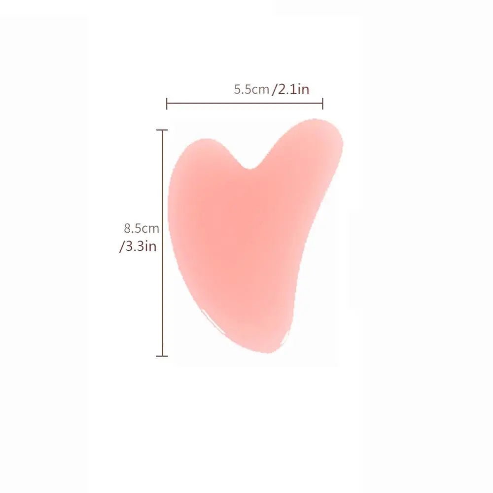 Heart Shaped Gua Sha Board - Bare Radiance Skin and Beauty