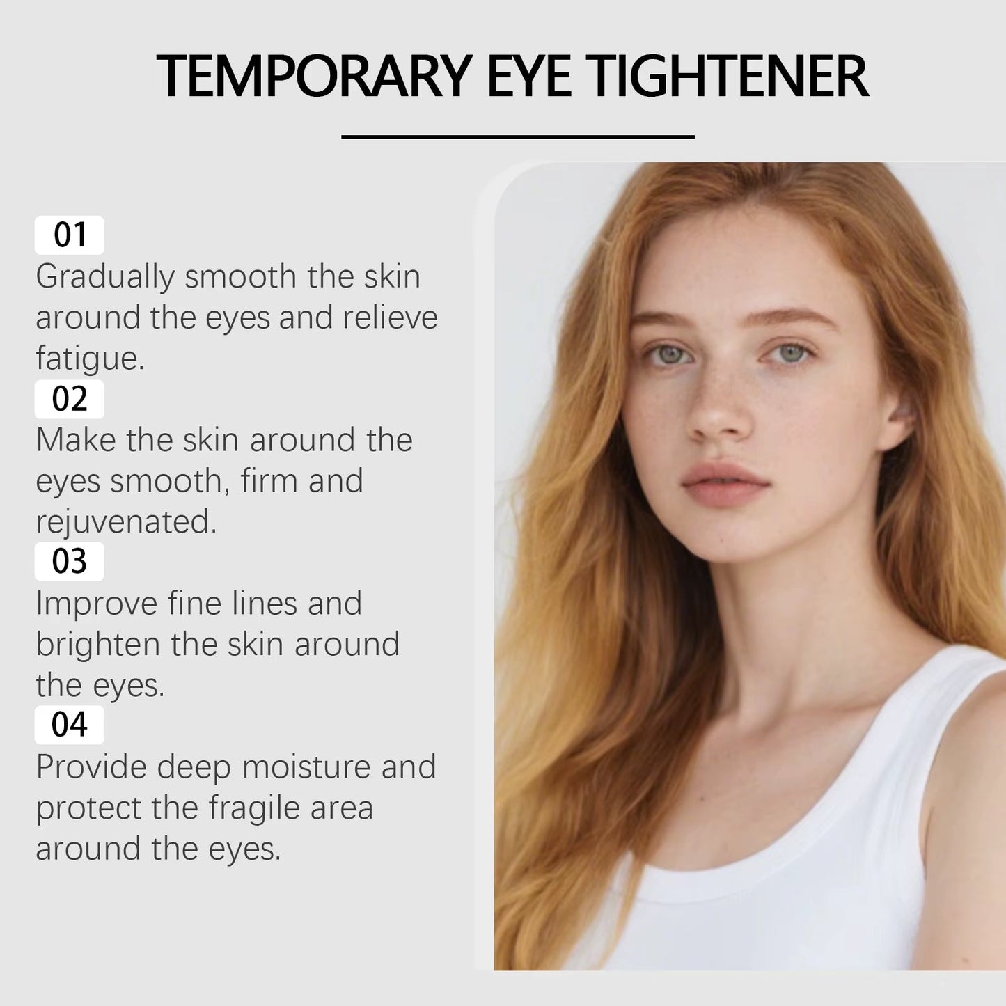 Instant Firm Eye Tightener Cream - Bare Radiance Skin and Beauty
