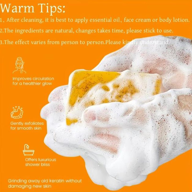 Lemon Turmeric Soap Bar - Bare Radiance Skin and Beauty