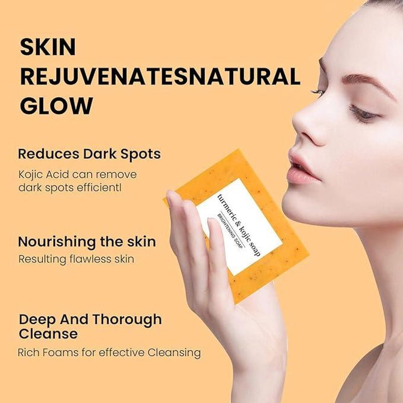 Lemon Turmeric Soap Bar - Bare Radiance Skin and Beauty