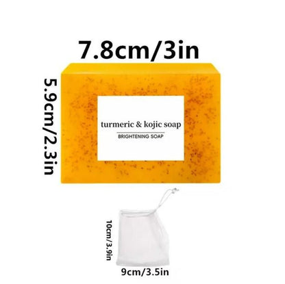 Lemon Turmeric Soap Bar - Bare Radiance Skin and Beauty
