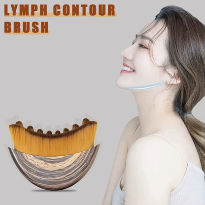 Lymphatic Contour Face Brush – Facial Sculpting & Puffiness - Bare Radiance Skin and Beauty