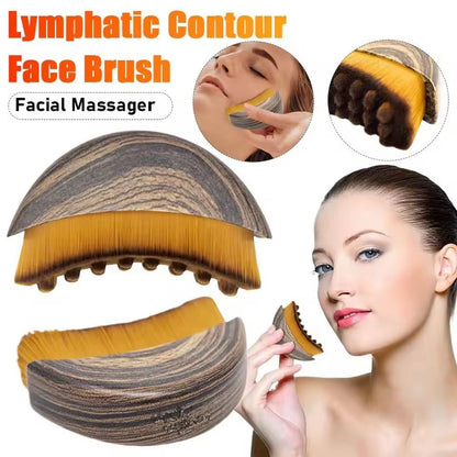 Lymphatic Contour Face Brush – Facial Sculpting & Puffiness - Bare Radiance Skin and Beauty