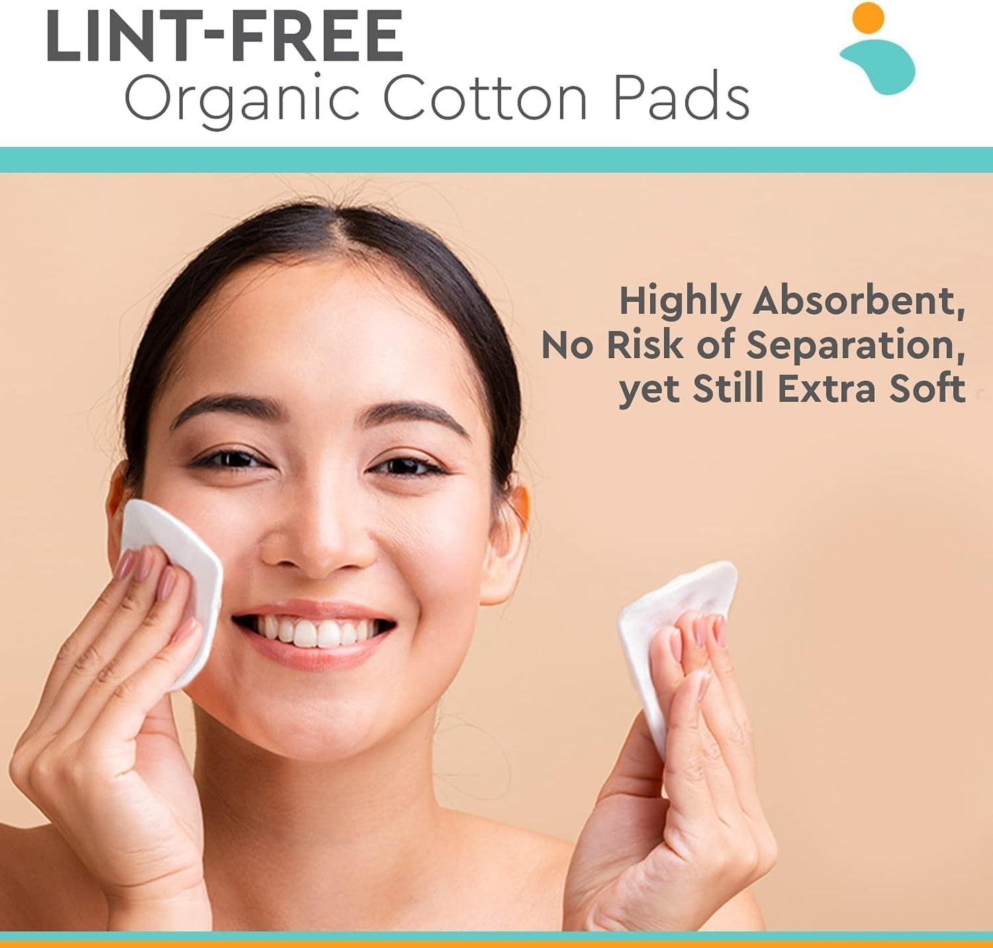 Organic Cotton Rounds & Pads - Bare Radiance Skin and Beauty