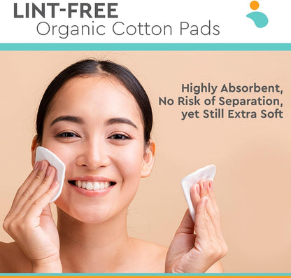 Organic Cotton Rounds & Pads - Bare Radiance Skin and Beauty