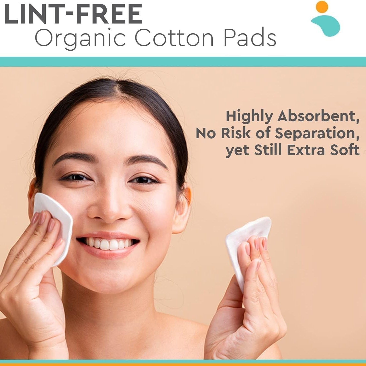 Organic Cotton Rounds & Pads - Bare Radiance Skin and Beauty