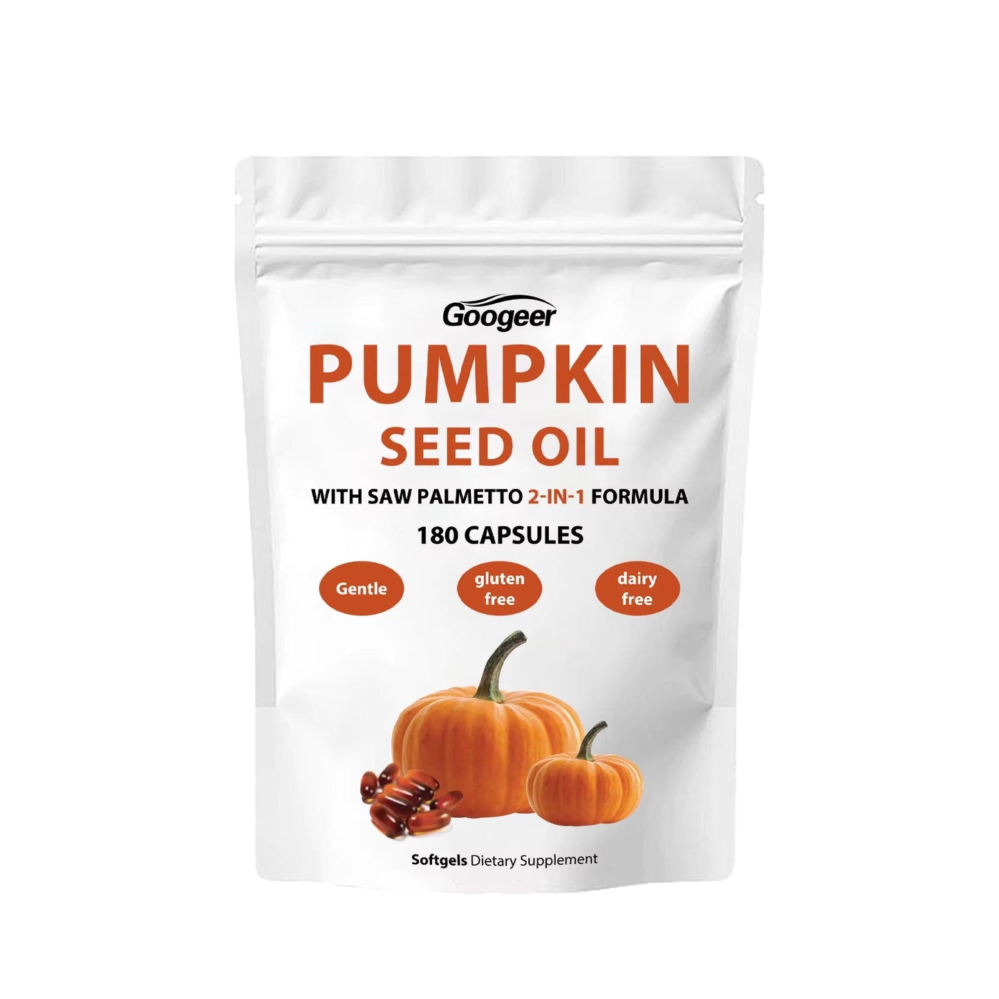 Pumpkin Seed Oil Soft Capsules - Bare Radiance Skin and Beauty