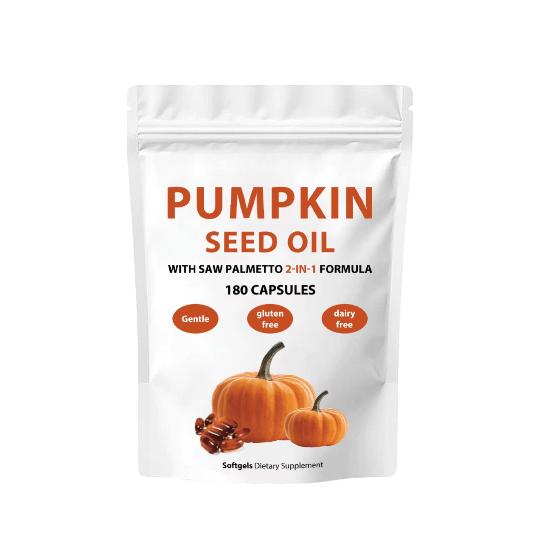 Pumpkin Seed Oil Soft Capsules - Bare Radiance Skin and Beauty