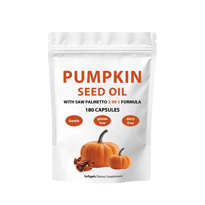 Pumpkin Seed Oil Soft Capsules - Bare Radiance Skin and Beauty