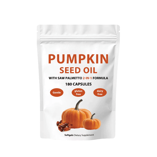 Pumpkin Seed Oil Soft Capsules - Bare Radiance Skin and Beauty