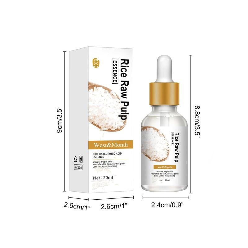 Rice Raw Pulp Face Serum - Bare Radiance Skin and Beauty