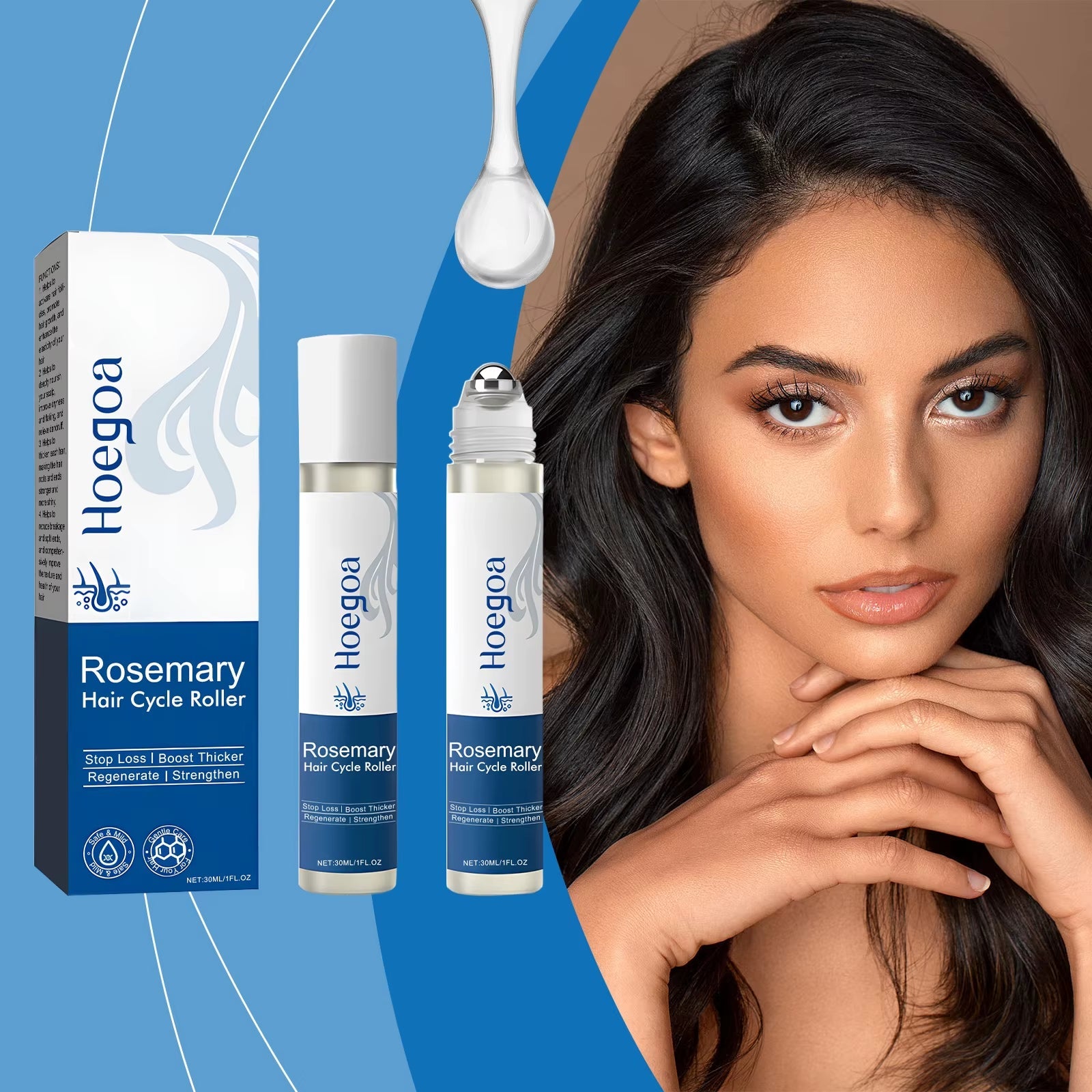 Rosemary Hair Serum - Bare Radiance Skin and Beauty