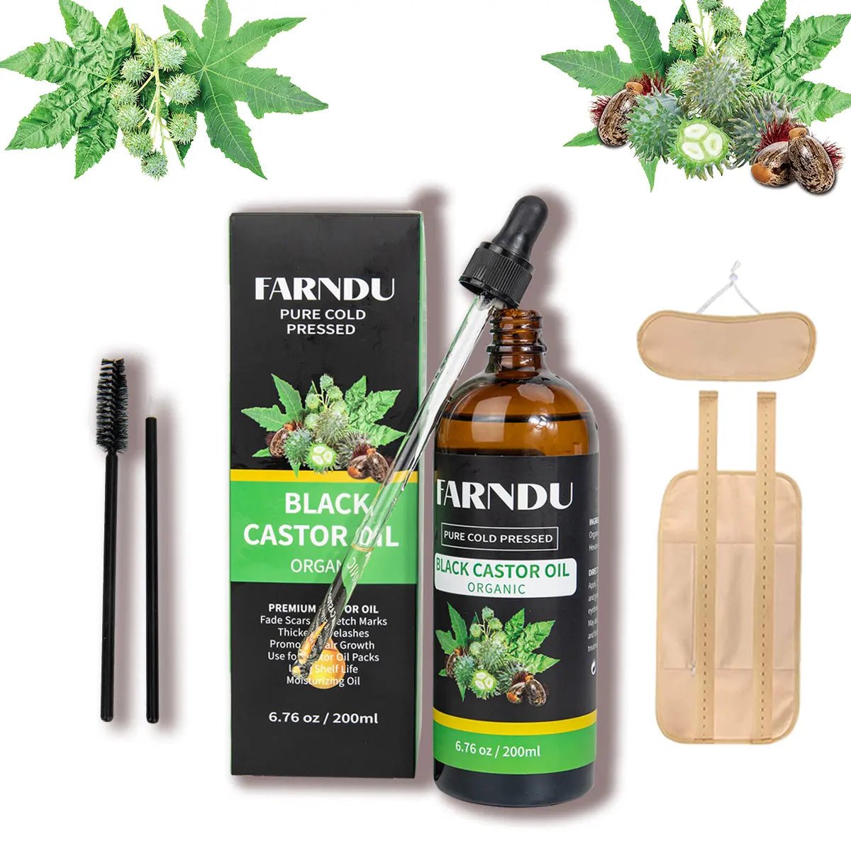 Thick Black Castor Oil - Bare Radiance Skin and Beauty