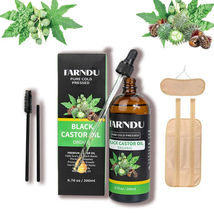 Thick Black Castor Oil - Bare Radiance Skin and Beauty