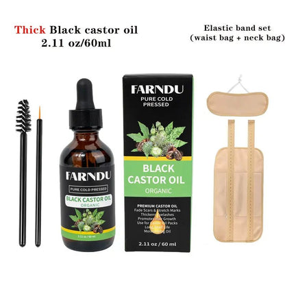 Thick Black Castor Oil - Bare Radiance Skin and Beauty